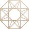 Ekena Millwork Guardian Wood Fretwork Pierced Ceiling Medallion, Alder, 36"OD x 14"ID x 1/4"T CMWP36X36X0250GDAL - alternate 1